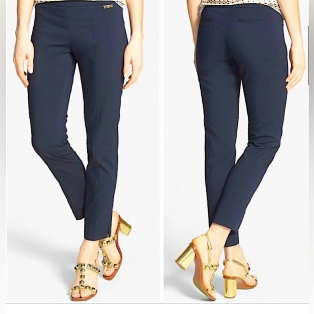Tory and Burch Callie Navy ankle pants NWOT - Picture 1 of 7